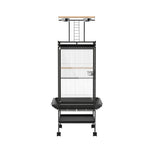 i.Pet Bird Cage Large Cages 155cm Parrot Aviary Stand-Alone Budgie Wheels Castor - Pet Care > Bird > Bird Cages & Stands