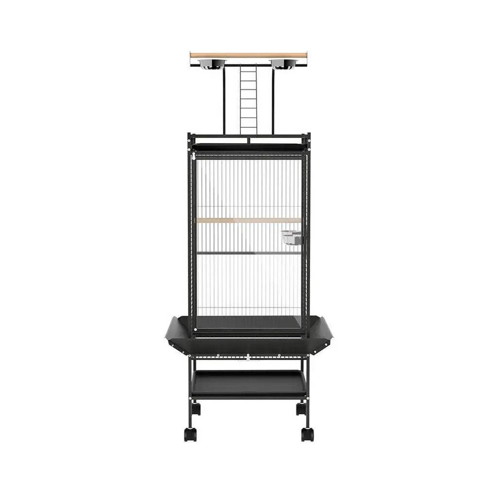 i.Pet Bird Cage Large Cages 155cm Parrot Aviary Stand-Alone Budgie Wheels Castor - Pet Care > Bird > Bird Cages & Stands