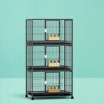 i.Pet Bird Cage Large Bird Cages Aviary Budgie Perch Cage Parrot Pet Stand Wheels - Pet Care > Bird > Bird Cages &