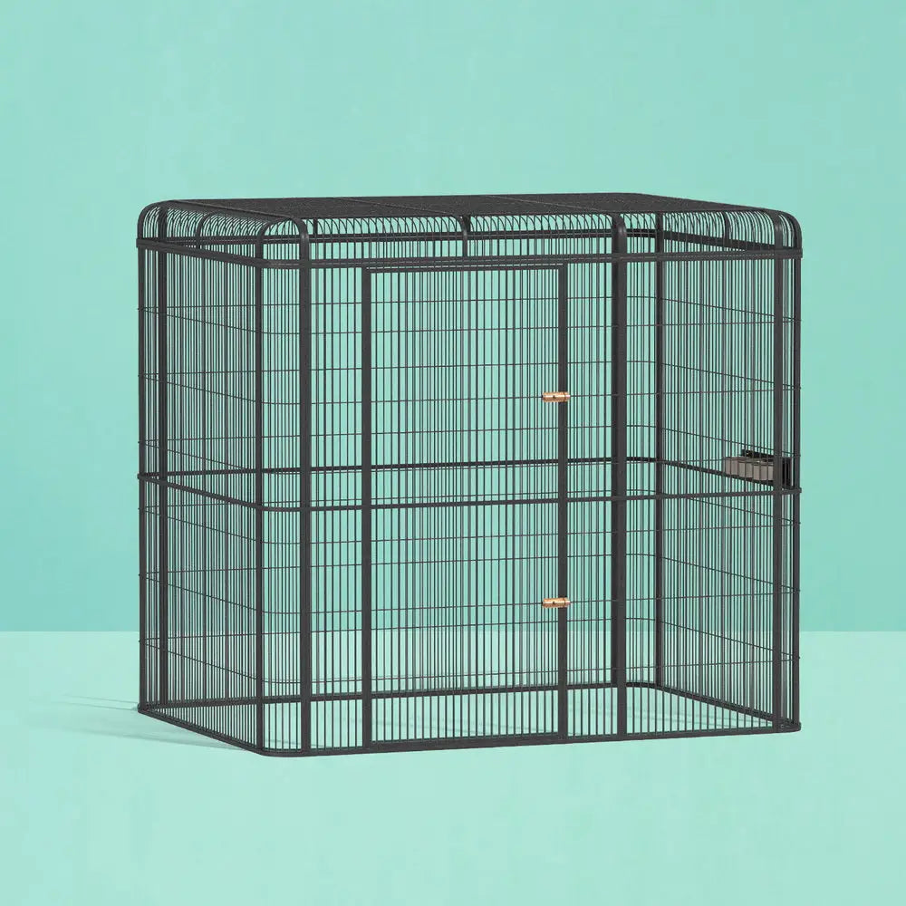 i.Pet Bird Cage Large Walk-in Aviary Budgie Perch Cage Parrot Pet Huge 203cm - Pet Care > Bird > Bird Cages & Stands