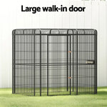 i.Pet Bird Cage Large Walk-in Aviary Budgie Perch Cage Parrot Pet Huge 203cm - Pet Care > Bird > Bird Cages & Stands