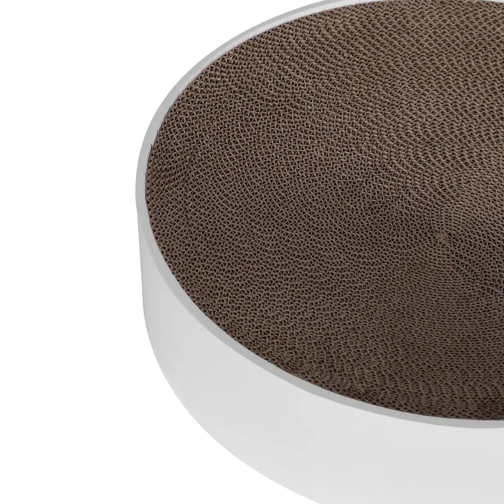 i.Pet Cat Scratching Board Scratcher Cardboard Kitten Indoor Round Bed Catnip - Pet Care > Cat Supplies > Cat Scratchers