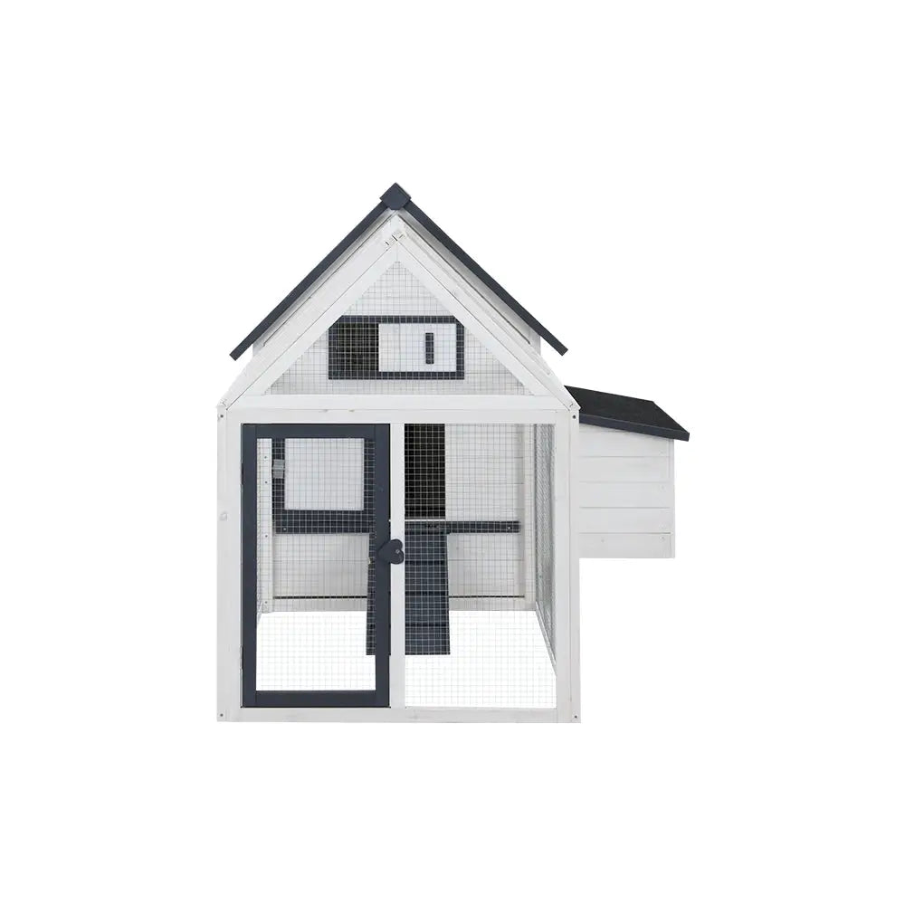 i.Pet Chicken Coop Rabbit Hutch 166cm x 120cm x 112cm Large House Run Cage XL Bunny Wooden - Pet Care > Coops & Hutches