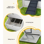 i.Pet Chicken Coop Rabbit Hutch 166cm x 120cm x 112cm Large House Run Cage XL Bunny Wooden - Pet Care > Coops & Hutches
