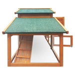 i.Pet Chicken Coop Rabbit Hutch 169cm x 52cm x 72cm Large House Outdoor Wooden Run Cage - Pet Care > Coops & Hutches >