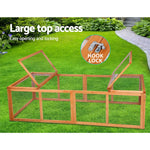i.Pet Chicken Coop Rabbit Hutch 180cm Extra Large Wooden Chicken House Run XL Hen Cage - Pet Care > Coops & Hutches >