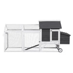 i.Pet Chicken Coop Rabbit Hutch Extra Large Wooden Run Bunny Cage House Outdoor - Pet Care > Coops & Hutches > Small
