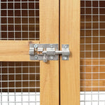 i.Pet Dog Kennel Extra Large 2.28M Wooden House Bed Outdoor Pet Puppy Cabin Log - Pet Care > Dog Supplies > Dog Kennels