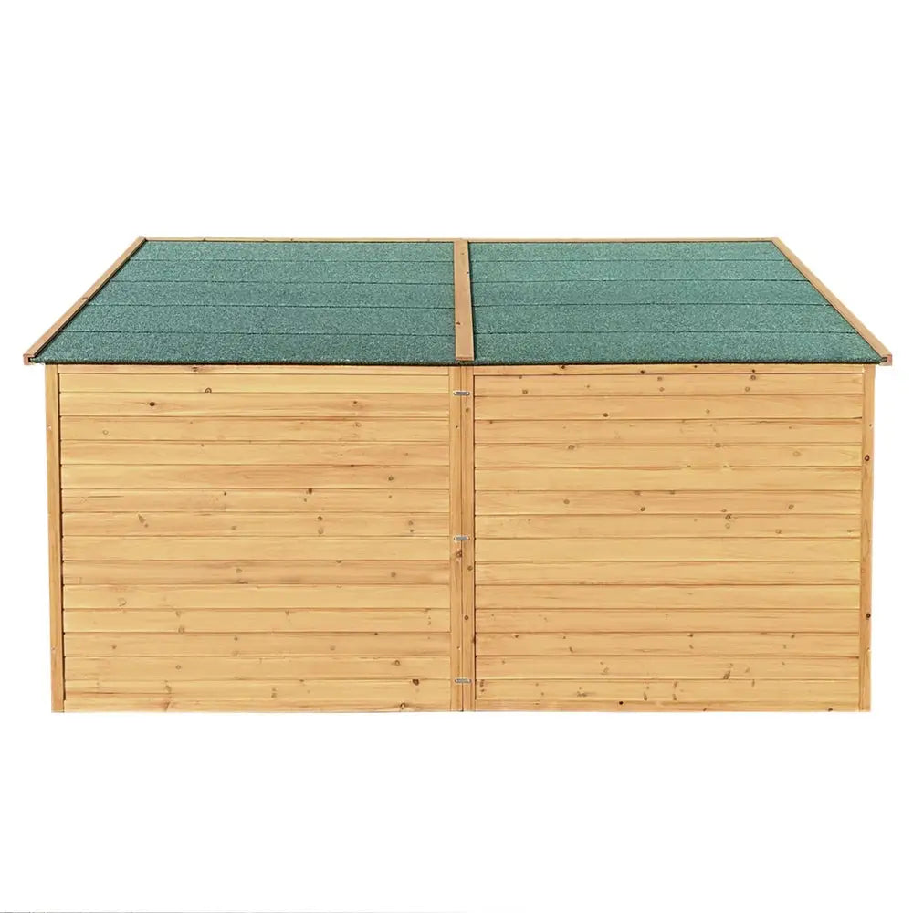 i.Pet Dog Kennel Extra Large 2.28M Wooden House Bed Outdoor Pet Puppy Cabin Log - Pet Care > Dog Supplies > Dog Kennels