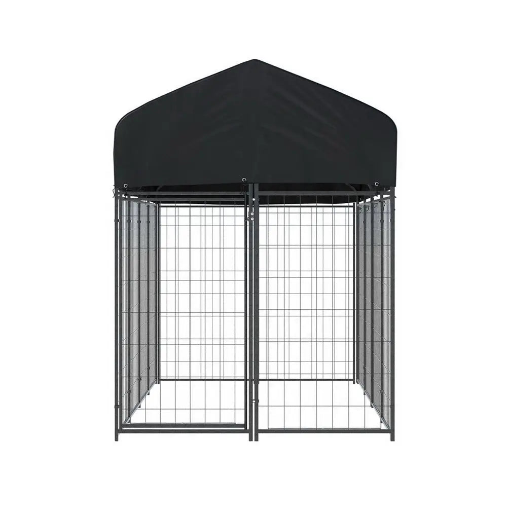 i.Pet Dog Kennel Extra Large House Outdoor Playpen Pet Puppy Metal Backyard - Pet Care > Dog Supplies > Dog Kennels