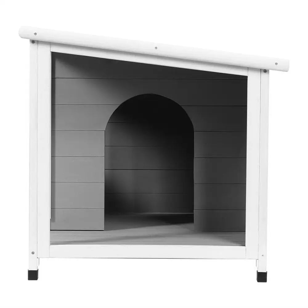 i.Pet Dog Kennel House Large Wooden Outdoor Pet Kennels Indoor Puppy Cabin Log - Pet Care > Dog Supplies > Dog Kennels