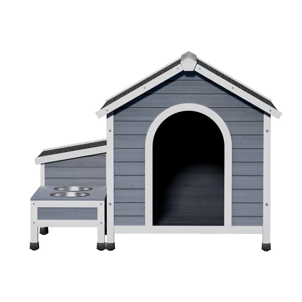 i.Pet Dog Kennel House Large Wooden Outdoor Pet Kennels Indoor Puppy Cabin - Pet Care > Dog Supplies > Dog Kennels