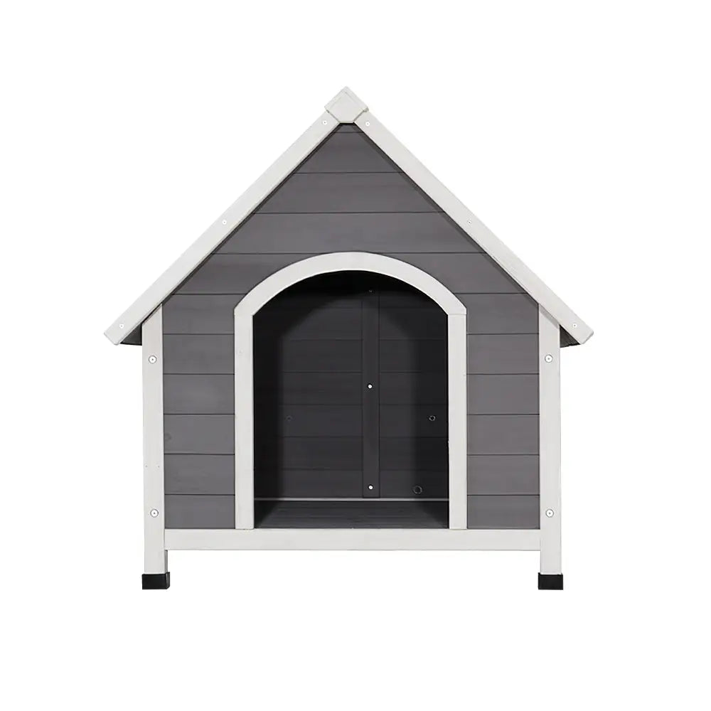 i.Pet Dog Kennel Wooden Large House Outdoor Indoor Puppy Pet Cabin Weatherproof XL - Pet Care > Dog Supplies > Dog