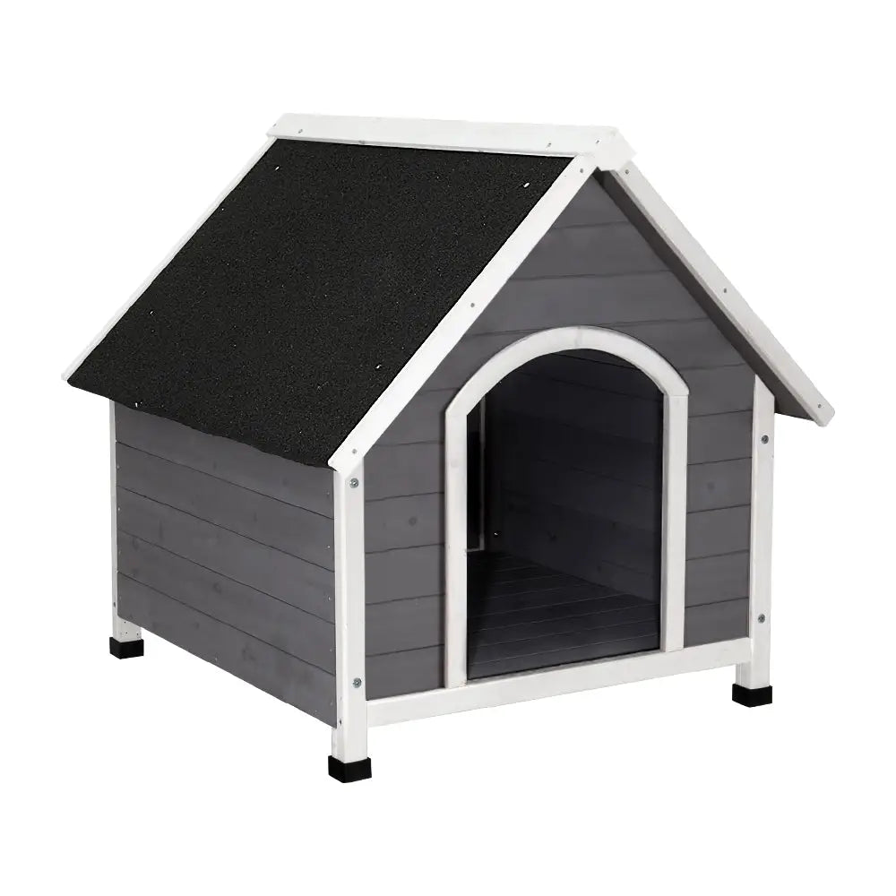 i.Pet Dog Kennel Wooden Large House Outdoor Indoor Puppy Pet Cabin Weatherproof XL - Pet Care > Dog Supplies > Dog