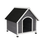 i.Pet Dog Kennel Wooden Large Outdoor House Indoor Puppy Pet Cabin Weatherproof - Pet Care > Dog Supplies > Dog Kennels