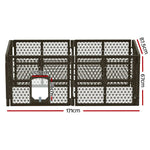 i.Pet Dog Playpen Enclosure 6 Panel Pet Fence Plastic Play Pen - Pet Care > Dog Supplies > Dog Playpens & Gates