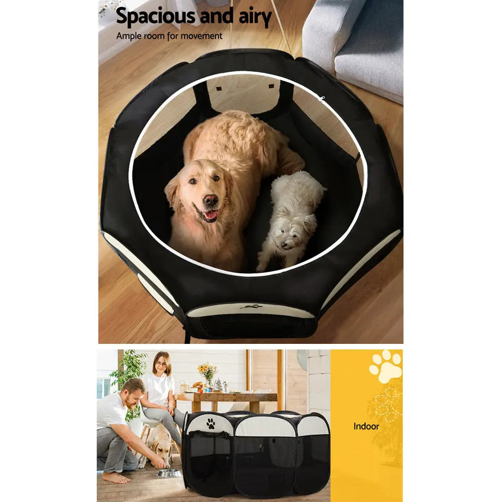 i.Pet Dog Playpen Tent Pet Crate Fence 3XL Enclosure - Pet Care > Dog Supplies > Dog Playpens & Gates