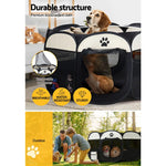 i.Pet Dog Playpen Tent Pet Crate Fence 3XL Enclosure - Pet Care > Dog Supplies > Dog Playpens & Gates