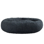i.Pet Pet Bed Dog Cat 110cm Calming Extra Large Soft Plush Dark Grey - Pet Care > Dog Supplies > Dog Beds