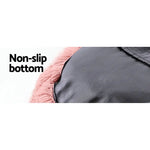i.Pet Pet Bed Dog Cat 110cm Calming Extra Large Soft Plush Pink - Pet Care > Dog Supplies > Dog Beds