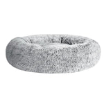 i.Pet Pet Bed Dog Cat 90cm Large Calming Soft Plush Light Charcoal - Pet Care > Dog Supplies > Dog Beds