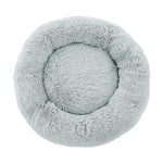 i.Pet Pet Bed Dog Cat 90cm Large Calming Soft Plush Light Grey - Pet Care > Dog Supplies > Dog Beds