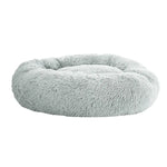 i.Pet Pet Bed Dog Cat 90cm Large Calming Soft Plush Light Grey - Pet Care > Dog Supplies > Dog Beds
