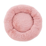 i.Pet Pet Bed Dog Cat 90cm Large Calming Soft Plush Pink - Pet Care > Dog Supplies > Dog Beds