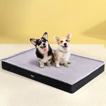 i.Pet Pet Bed Dog Cat Extra Large Calming Soft Sofa Foam Cushion Washable Cover Grey - Pet Care > Dog Supplies > Dog