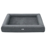 i.Pet Pet Bed Dog Cat Large Calming Soft Sofa Cushion Egg Crate Washable Grey - Pet Care > Dog Supplies > Dog Beds