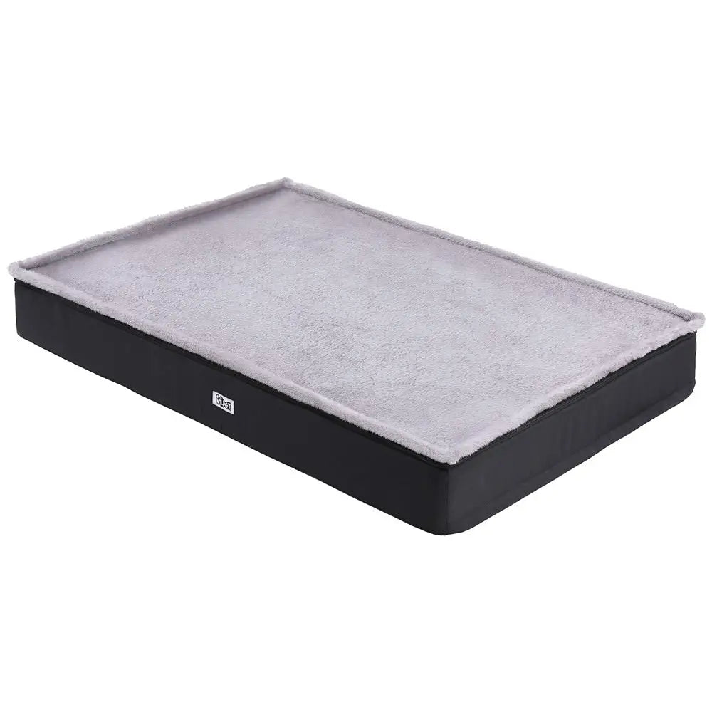 i.Pet Pet Bed Dog Cat Large Calming Soft Sofa Foam Cushion Washable Cover Grey - Pet Care > Dog Supplies > Dog Beds
