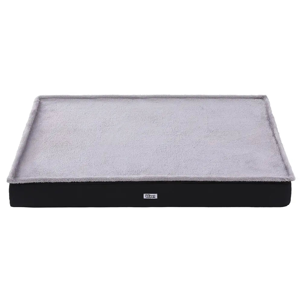 i.Pet Pet Bed Dog Cat Large Calming Soft Sofa Foam Cushion Washable Cover Grey - Pet Care > Dog Supplies > Dog Beds