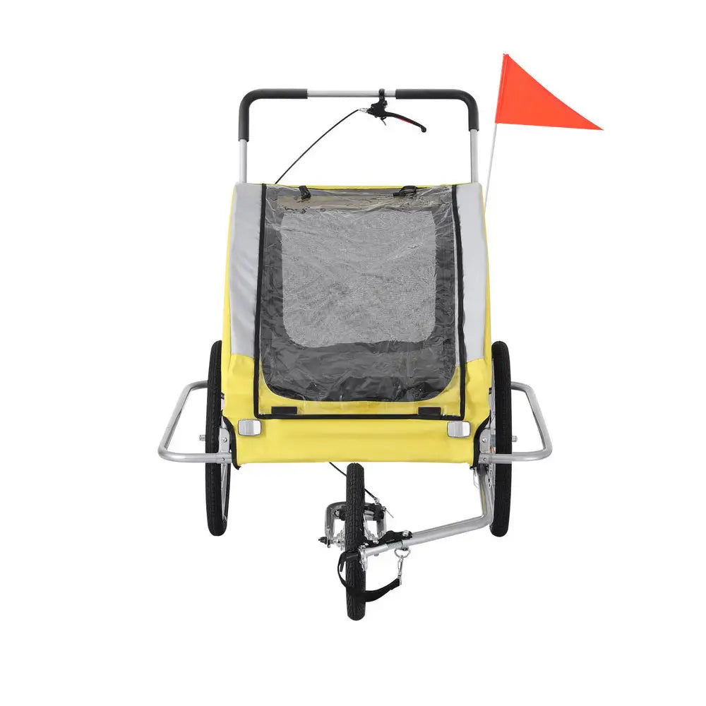 i.Pet Pet Bike Trailer Dog Stroller Pram Bicycle Large Travel Cycling Foldable - Pet Care > Cat Supplies > Cat Carriers