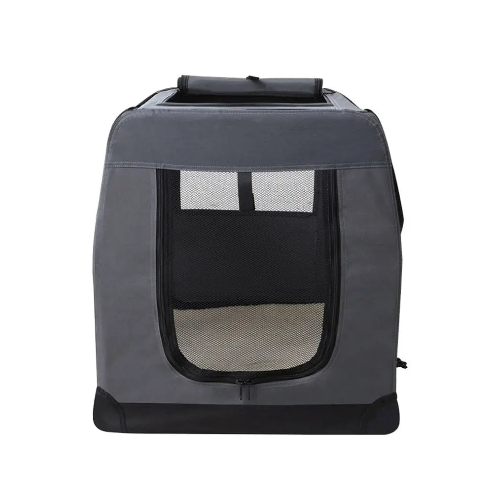 i.Pet Pet Carrier Soft Crate Dog Cat Travel 121x80CM Portable Foldable Car 4XL - Pet Care > Cat Supplies > Cat Carriers