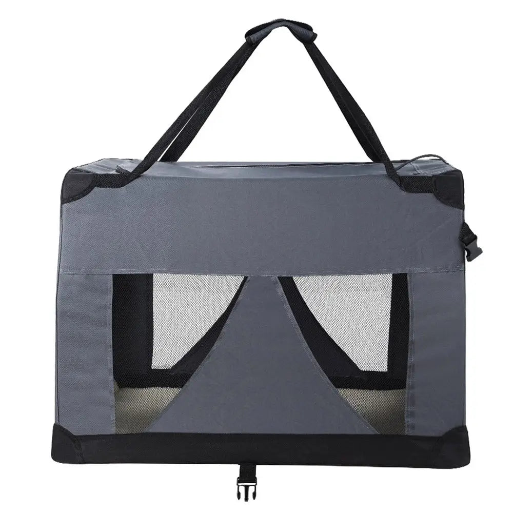 i.Pet Pet Carrier Soft Crate Dog Cat Travel 121x80CM Portable Foldable Car 4XL - Pet Care > Cat Supplies > Cat Carriers