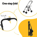 i.Pet Pet Stroller 2-tier Dog Pram Large Cat Carrier Travel Pushchair Foldable - Pet Care > Cat Supplies > Cat Carriers