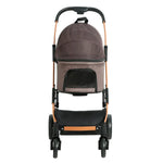 i.Pet Pet Stroller Dog Pram Large Cat Carrier Travel Foldable 4 Wheels Pushchair Double - Pet Care > Cat Supplies > Cat
