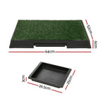 i.Pet Pet Training Pad Dog Potty Toilet Large Loo Portable With Tray Grass Mat - Pet Care > Dog Supplies > Dog Training