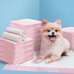 i.Pet Pet Training Pads 200pcs 60x60cm Puppy Dog Toilet Pee Indoor Super Absorbent Pink - Pet Care > Dog Supplies > Dog