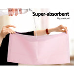 i.Pet Pet Training Pads 200pcs 60x60cm Puppy Dog Toilet Pee Indoor Super Absorbent Pink - Pet Care > Dog Supplies > Dog
