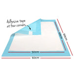 i.Pet Pet Training Pads 200pcs 60x60cm Puppy Dog Toilet Pee Indoor Super Absorbent Blue - Pet Care > Dog Supplies > Dog