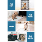 i.Pet Pet Training Pads 400pcs 60x60cm Puppy Dog Toilet Pee Indoor Super Absorbent Pink - Pet Care > Dog Supplies > Dog