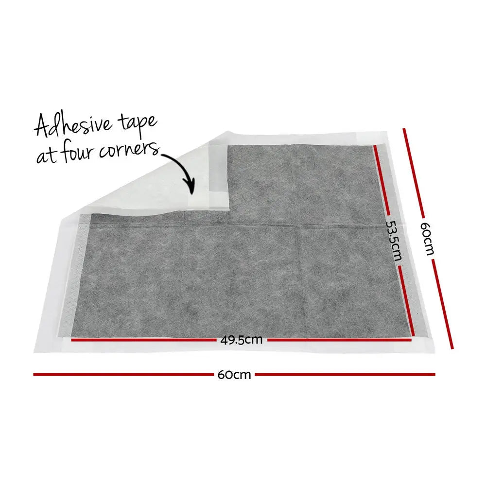 i.Pet Pet Training Pads 400pcs 60x60cm Puppy Dog Toilet Pee Indoor Super Absorbent Grey - Pet Care > Dog Supplies > Dog