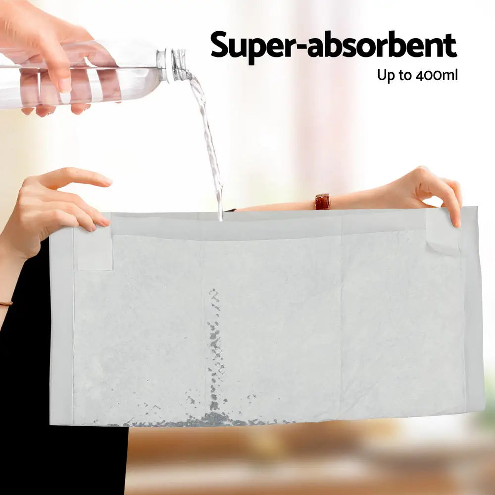 i.Pet Pet Training Pads 400pcs 60x60cm Puppy Dog Toilet Pee Indoor Super Absorbent Grey - Pet Care > Dog Supplies > Dog