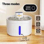 i.Pet Pet Water Fountain Feeder Dispenser Filter Dog Cat Drinking Automatic 2.6L - Pet Care > Cat Supplies > Cat Bowls