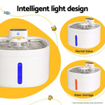 i.Pet Pet Water Fountain Feeder Dispenser Filter Dog Cat Drinking Automatic 2.6L - Pet Care > Cat Supplies > Cat Bowls