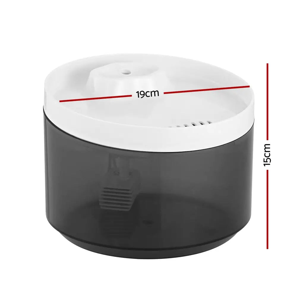 i.Pet Pet Water Fountain Feeder Dispenser Filter Dog Cat Drinking Automatic 2.2L - Pet Care > Cat Supplies > Cat Bowls