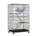 i.Pet Rabbit Cage 100cm Hutch 3 Level Indoor Guinea Pig Ferret - Pet Care > Coops & Hutches > Small Animal Habitats &