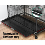 i.Pet Rabbit Cage 142cm Hutch 4 Level Bird Guinea Pig Ferret - Pet Care > Coops & Hutches > Small Animal Habitats &