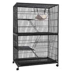 i.Pet Rabbit Cage 142cm Hutch 4 Level Bird Guinea Pig Ferret - Pet Care > Coops & Hutches > Small Animal Habitats &